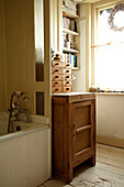 Bathroom detail of Brighton home, UK