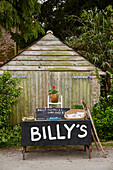Billy's food stand in East Sussex, UK