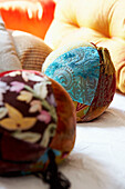 Hand made textile handicrafts