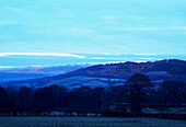 Landschaft in Brecon, Powys, Wales