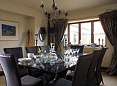 Modern elegant dining room
