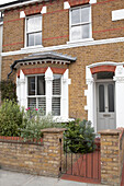 Exterior of Victorian terraced house
