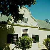 Exterior of Cape Dutch house
