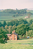 Farmhouse in countryside