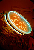 Neon tapas bar sign