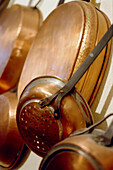Copper kitchen utensils