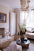 Mediterranean style living room