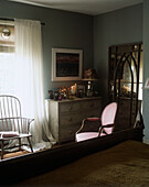 Old fashioned bedroom interior