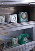Collection of old clocks