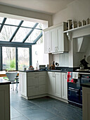 Contemporary open plan kitchen extension