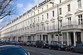Terraced London townhouses