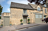 1840s end of terrace Cotswold cottage Oxfordshire UK