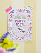 INvitation to a spring party