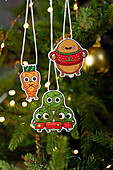 Vegetable sticker Christmas tree decoration