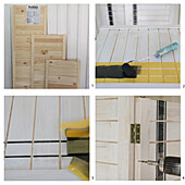 DIY screen: step-by-step instructions