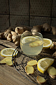 Ginger-lemon shot
