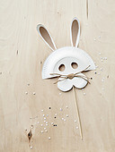Easter rabbit mask