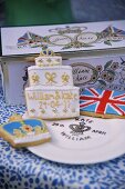 Royal wedding biscuits