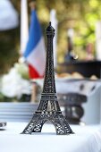 A miniature Eiffel tower