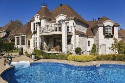 Large house with swimming pool