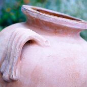 Simple terracotta vase