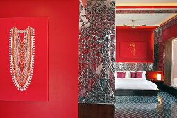 Devi Ratn Hotel - red room
