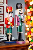 Painted soldier nutcrackers