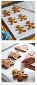 Decorating gingerbread people