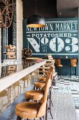 Industrial-style restaurant: 'Potato Shed'
