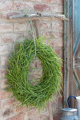 Seedles of Brassica napus (rape) wreath