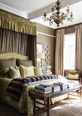 Klassisches Schlafzimmer im Viktorianischen Stil