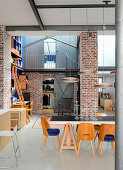 Modern loft apartment in former textile factory