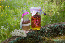 Handmade lilac oil (bath oil or massage oil)