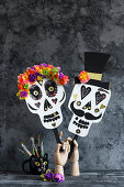 Masks for the 'Day of the Dead'