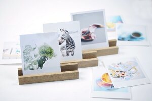 DIY wooden picture holders