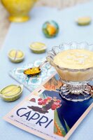Lemon cream with meringue (Campania, Italy)