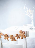 Cookie figures from ginger dough