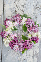 Lilac wreath