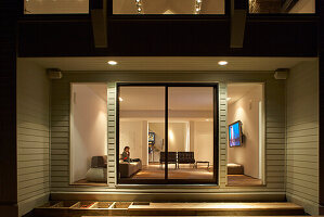 Exterior shot of one of the Hillside bedrooms