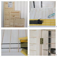 DIY screen: step-by-step instructions