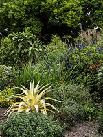 Distillery Botanica's rum garden is filled with tropical varieties