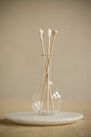 Cotton swab in test tube