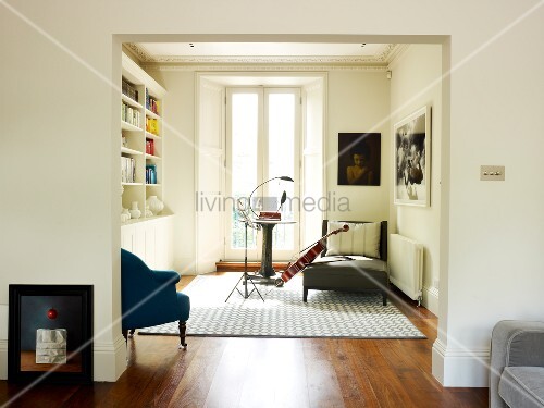 View Through Wide Doorway Into Music Buy Image 11106483