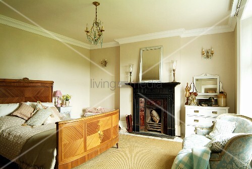 Traditionally Furnished Bedroom With Buy Image 11116851