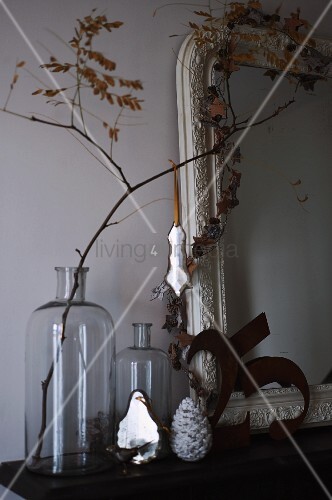 Christmas Decoration Hanging From Branch Buy Image 11249407