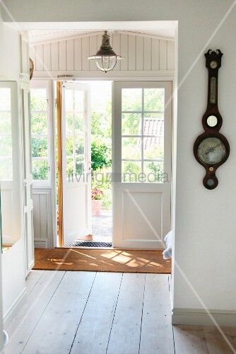 Hallway In Swedish Wooden House With Buy Image 11293243