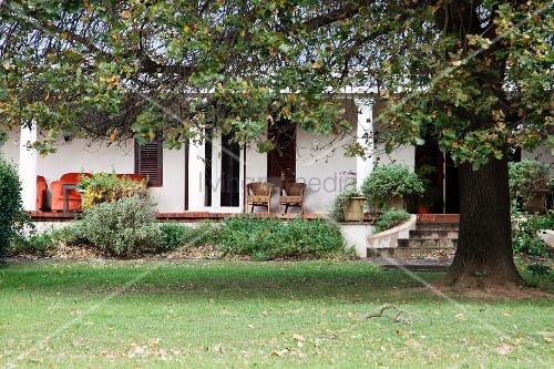 Garten In Herbststimmung Vor Bild Kaufen 11059599