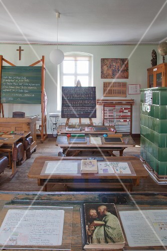 Blackboards Vintage School Desks And Buy Image 11972119