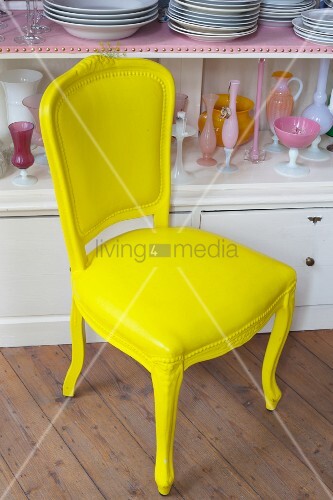 Antique Upholstered Dining Chair Painted Buy Image 11990203