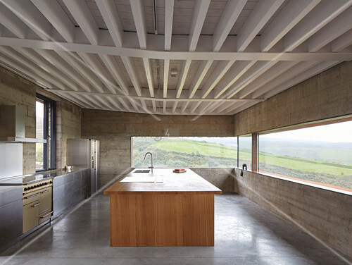 Minimalist Kitchen In Modern Concrete Buy Image 12602057